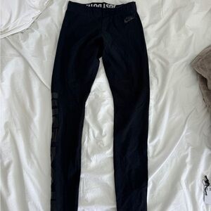 Nike Black 'Just Do It' Leggings